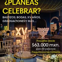 Promoción para celebrar eventos