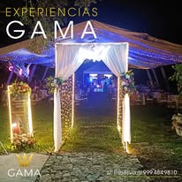 Entrada iluminada para evento